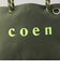 【一部WEBカラー・追加】coen（コーエン） ロゴ ポリキャンバストートバッグ（Mサイズ）
