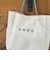 【再入荷/新色登場】 coen（コーエン） ロゴ ポリキャンバストートバッグ（Lサイズ）