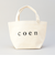 【新色登場・追加】coen（コーエン） ロゴトートバッグ（Sサイズ）