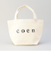 【新色登場・追加】coen（コーエン） ロゴトートバッグ（Sサイズ）