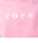 【新色登場・追加】coen（コーエン） ロゴトートバッグ（Sサイズ）