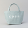【新色登場・追加】coen（コーエン） ロゴトートバッグ（Sサイズ）