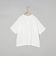 【接触冷感】五分袖Tシャツブラウス