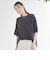 【接触冷感】五分袖Tシャツブラウス