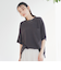 【接触冷感】五分袖Tシャツブラウス