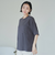 【接触冷感】五分袖Tシャツブラウス