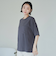 【接触冷感】五分袖Tシャツブラウス