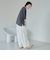 【接触冷感】五分袖Tシャツブラウス