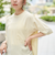 【接触冷感】五分袖Tシャツブラウス