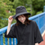 ハイカーテックサンシェード付きハット【洗濯機洗い可能・2WAYストレッチ・防しわ】