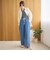 【再入荷/新色】コットンレーヨンデニムワイドパンツ（WEB限定カラーあり）