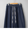 コットンレーヨンデニムワイドパンツ