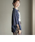 コットンレーヨンデニム半袖シャツ