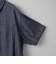 コットンレーヨンデニム半袖シャツ