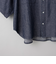 コットンレーヨンデニム半袖シャツ