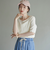 ナミナミジャガードメロー五分袖Tシャツ