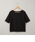ナミナミジャガードメロー五分袖Tシャツ