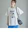 【MICKEY(ミッキー) / 別注】アソートカラフルロゴプリントユニＴシャツ