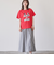 【MICKEY(ミッキー) / 別注】ミッキー＆ミニー / コンパクトプリントＴシャツ