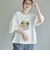 【MICKEY（ミッキー） / 別注】ミッキー＆ミニー袖フレアTシャツ