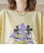 【MICKEY（ミッキー） / 別注】ミッキー＆ミニー袖フレアTシャツ