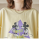 【MICKEY（ミッキー） / 別注】ミッキー＆ミニー袖フレアTシャツ