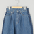 サイドライン タックワイドデニムパンツ
