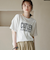 ピグメントアソートロゴプリントTシャツ