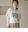 ピグメントアソートロゴプリントTシャツ