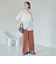 強撚シアーボイルハーフスリーブシャツ