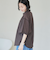 強撚シアーボイルハーフスリーブシャツ