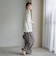 シアーワッシャーTブラウス