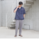 絡み織りチェックシャツ
