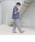 絡み織りチェックシャツ