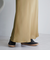 サテンAラインスカート