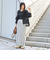 シアーワッシャーフーディシャツ