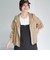 シアーワッシャーフーディシャツ
