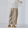 ポリツイルコクーンパンツ
