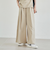 【セットアイテム】リネンタッチTブラウスセットアップ