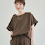 【セットアイテム】リネンタッチTブラウスセットアップ