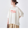 ピグメントドッキング布帛五分袖Tシャツ