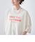 ピグメントドッキング布帛五分袖Tシャツ