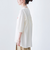 ピグメントドッキング布帛五分袖Tシャツ