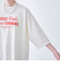 ピグメントドッキング布帛五分袖Tシャツ