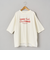 ピグメントドッキング布帛五分袖Tシャツ