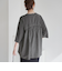 ピグメントドッキング布帛五分袖Tシャツ