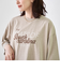ピグメントドッキング布帛五分袖Tシャツ