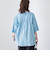 ピグメントドッキング布帛五分袖Tシャツ