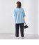 ピグメントドッキング布帛五分袖Tシャツ