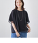 チビロゴ刺繍シアーオーバーTシャツ